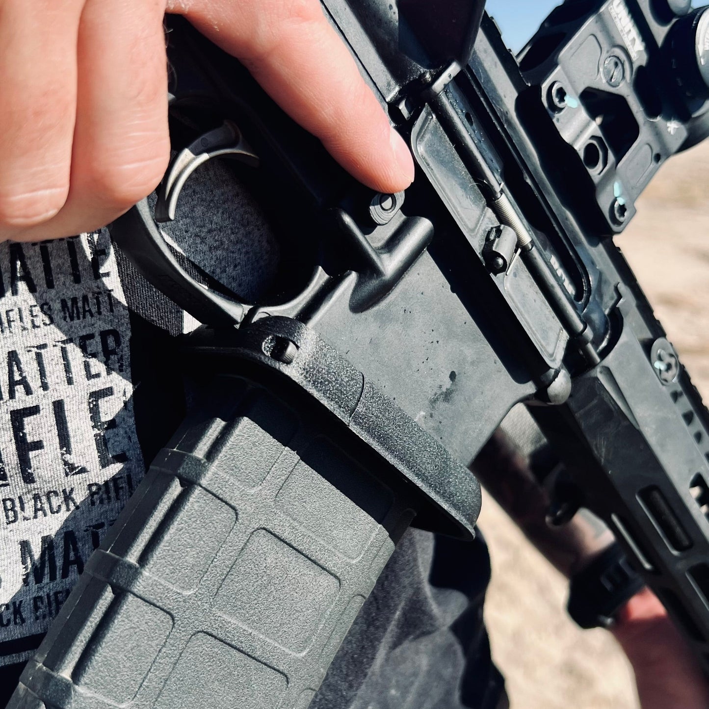 LargeMouth Flared AR15 Magwell (Two Piece Design - Milspec)