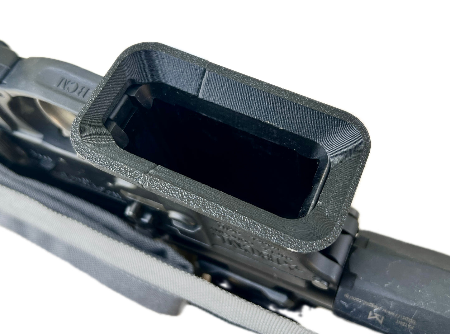 LargeMouth Flared Magwell for Milspec Receivers *BLACK*