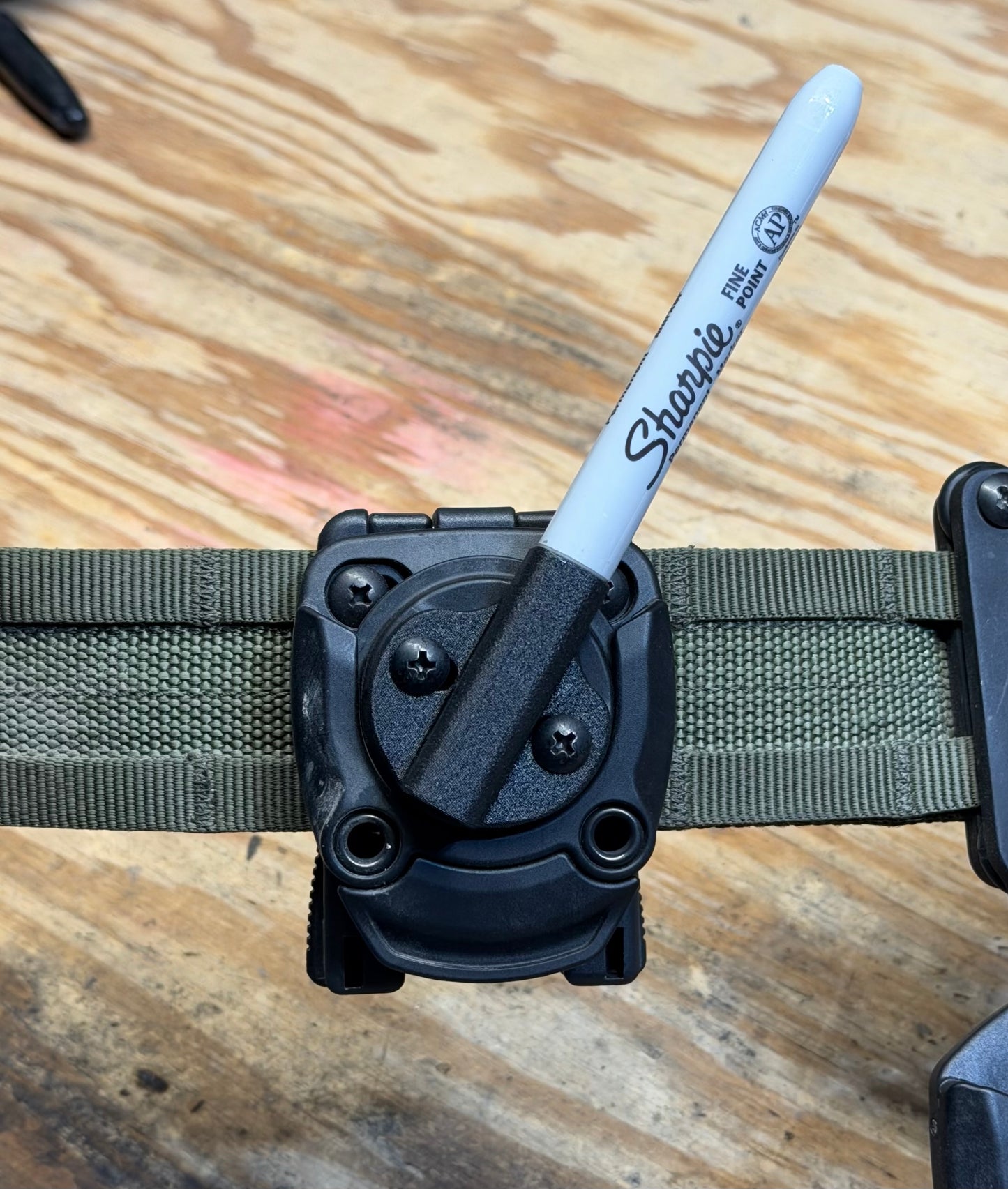 The SCRIBE (Tek-Mount Sharpie Holder)