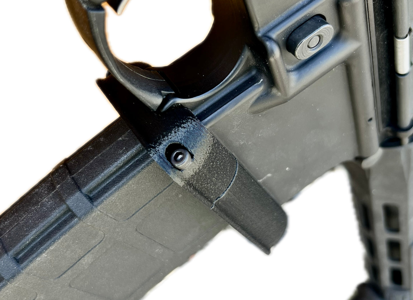 LargeMouth Flared Magwell for Milspec Receivers *BLACK*