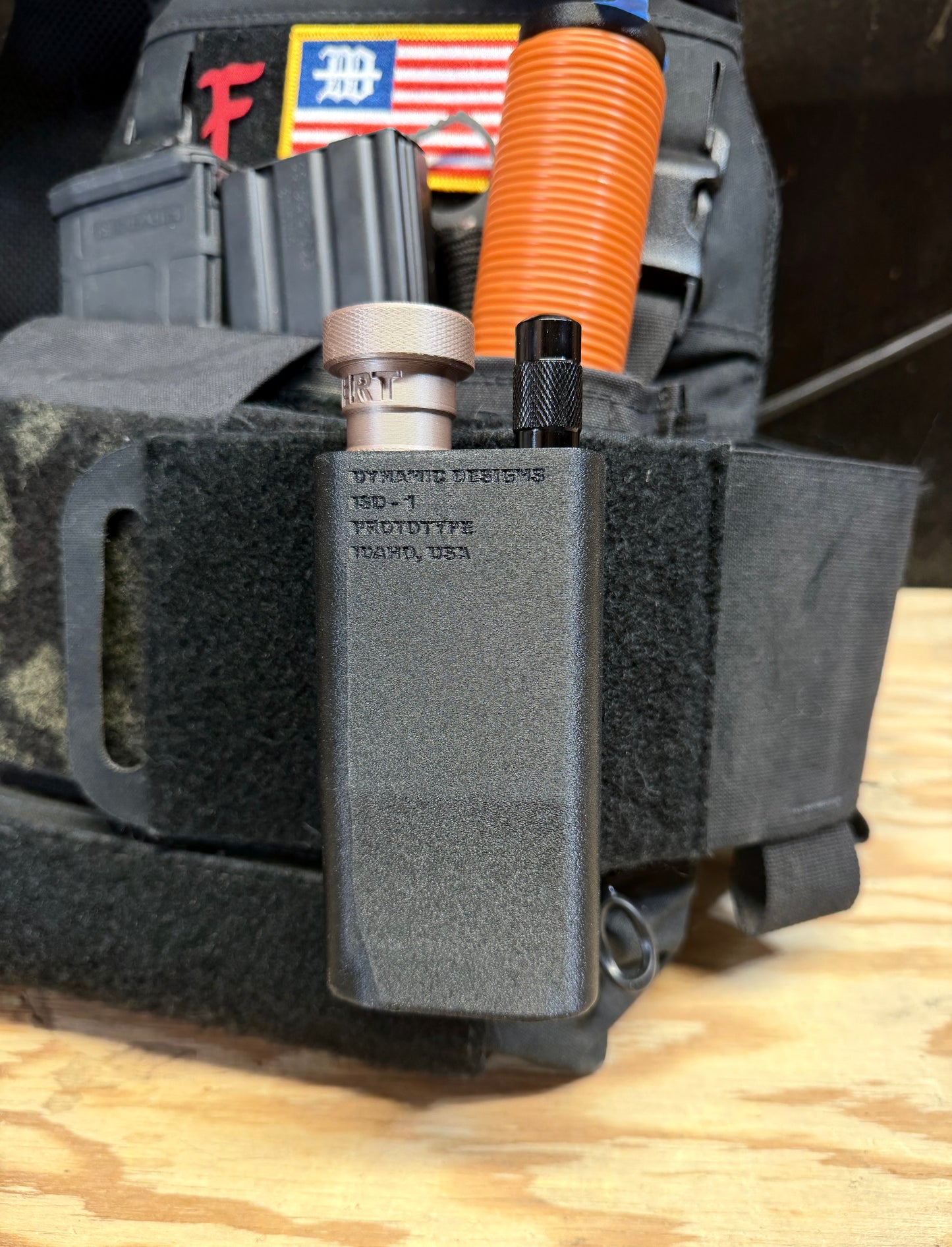 Compact Readily Accessible Tool Retainer (C.R.A.T.R.)