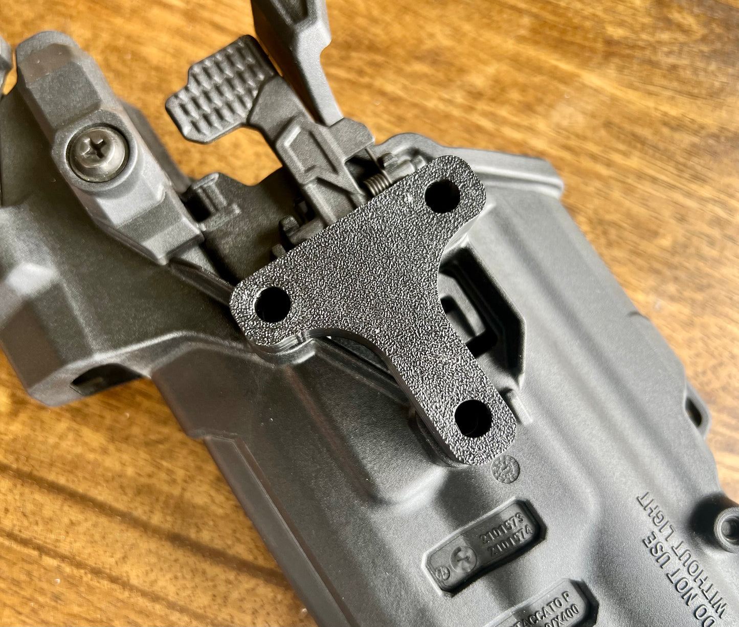 Custom 12mm Blackhawk T Series Holster Spacer (~1/2”)