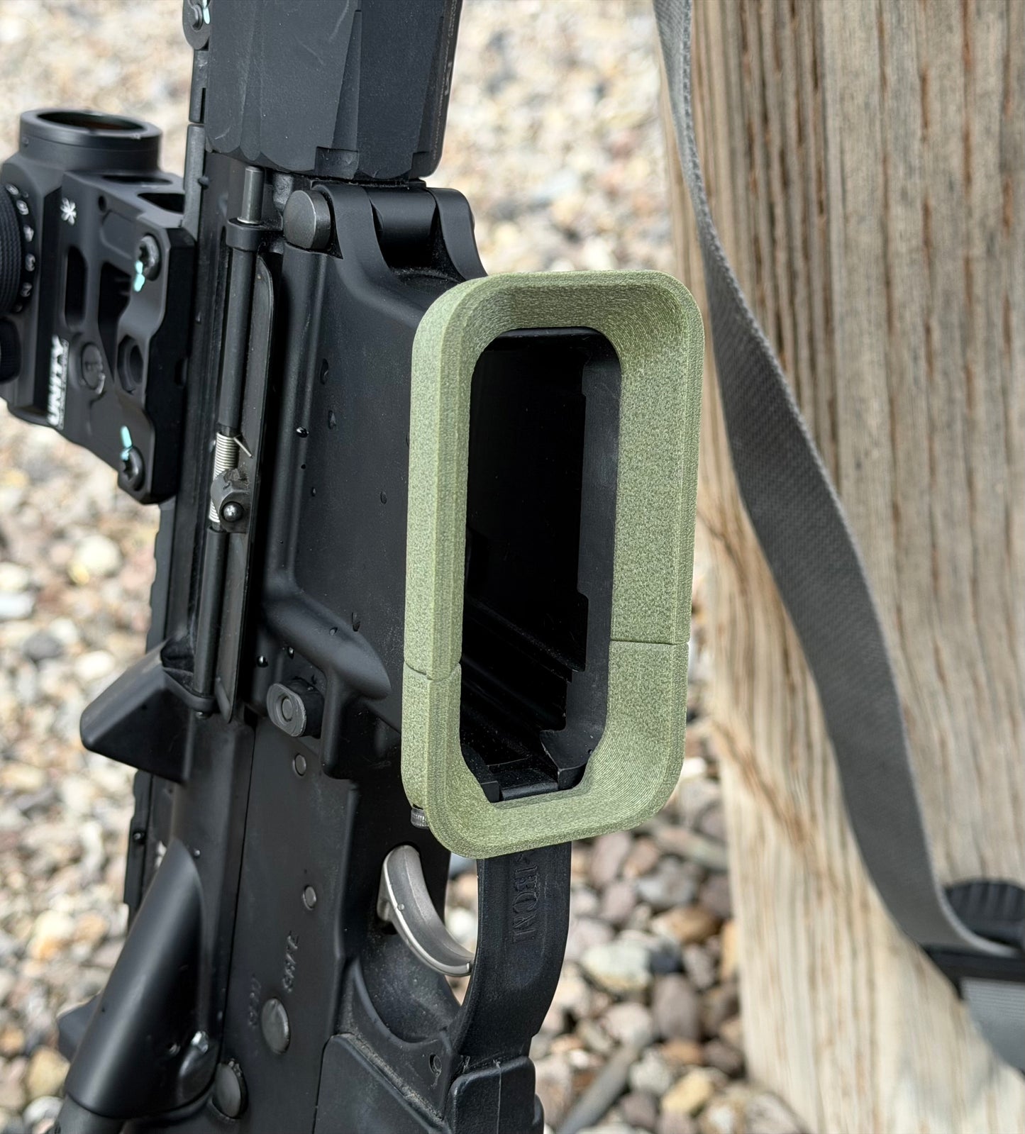 LargeMouth Flared AR15 Magwell  (Two Piece Design - Milspec)