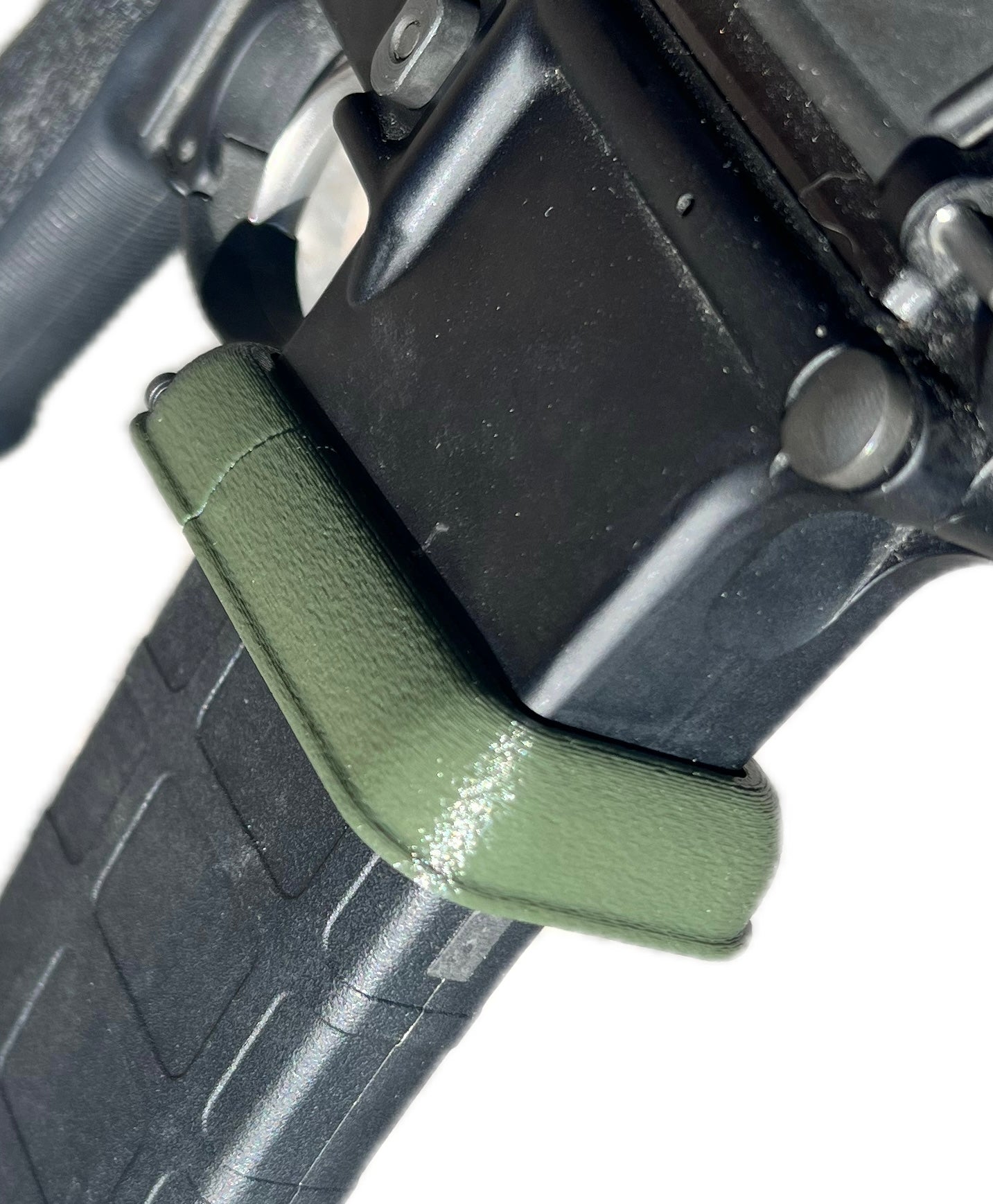 LargeMouth Flared Magwell for Milspec Receivers *OD Green*