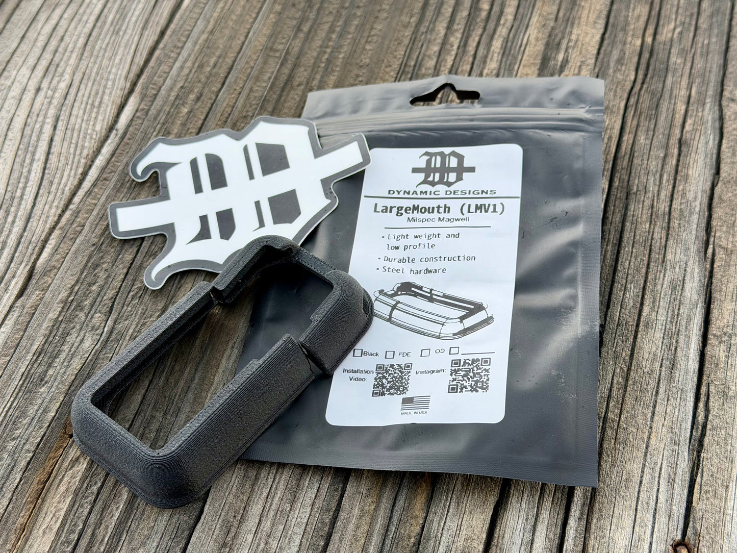 LargeMouth Flared AR15 Magwell  (Two Piece Design - Milspec)